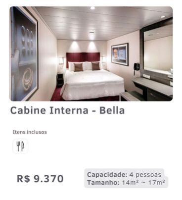 Cabine interna superios